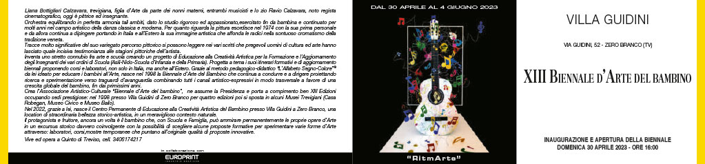 Invito Biennale d'Arte del Bambino